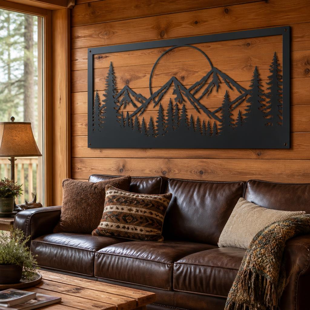 Metal wall art photo shared by Amazon C.